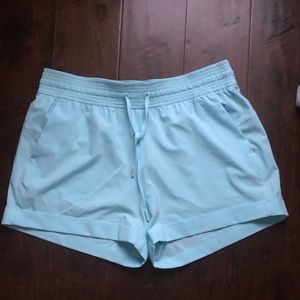 Baby blue Lululemon shorts